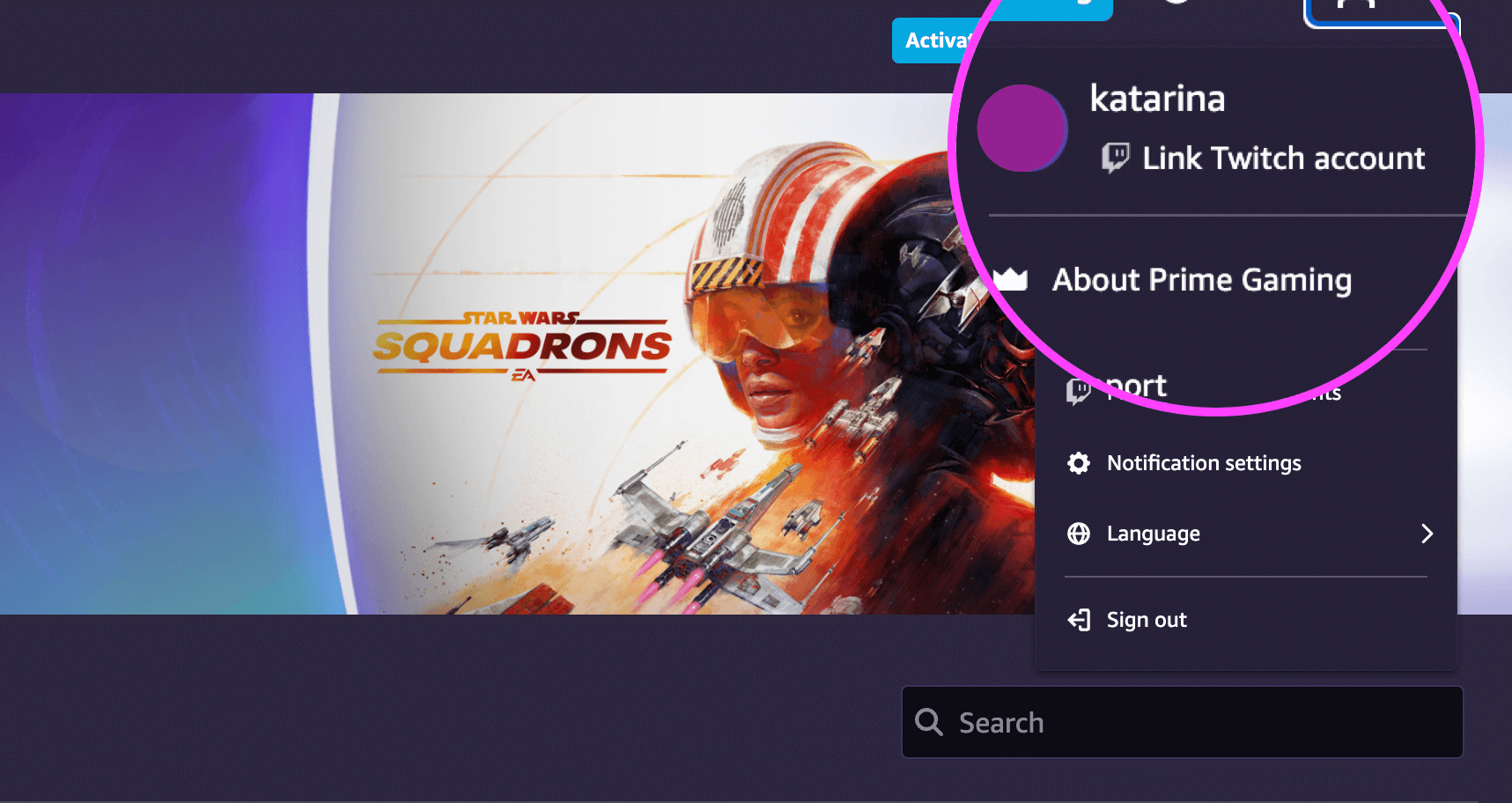 how to link your amazon and twitch accounts