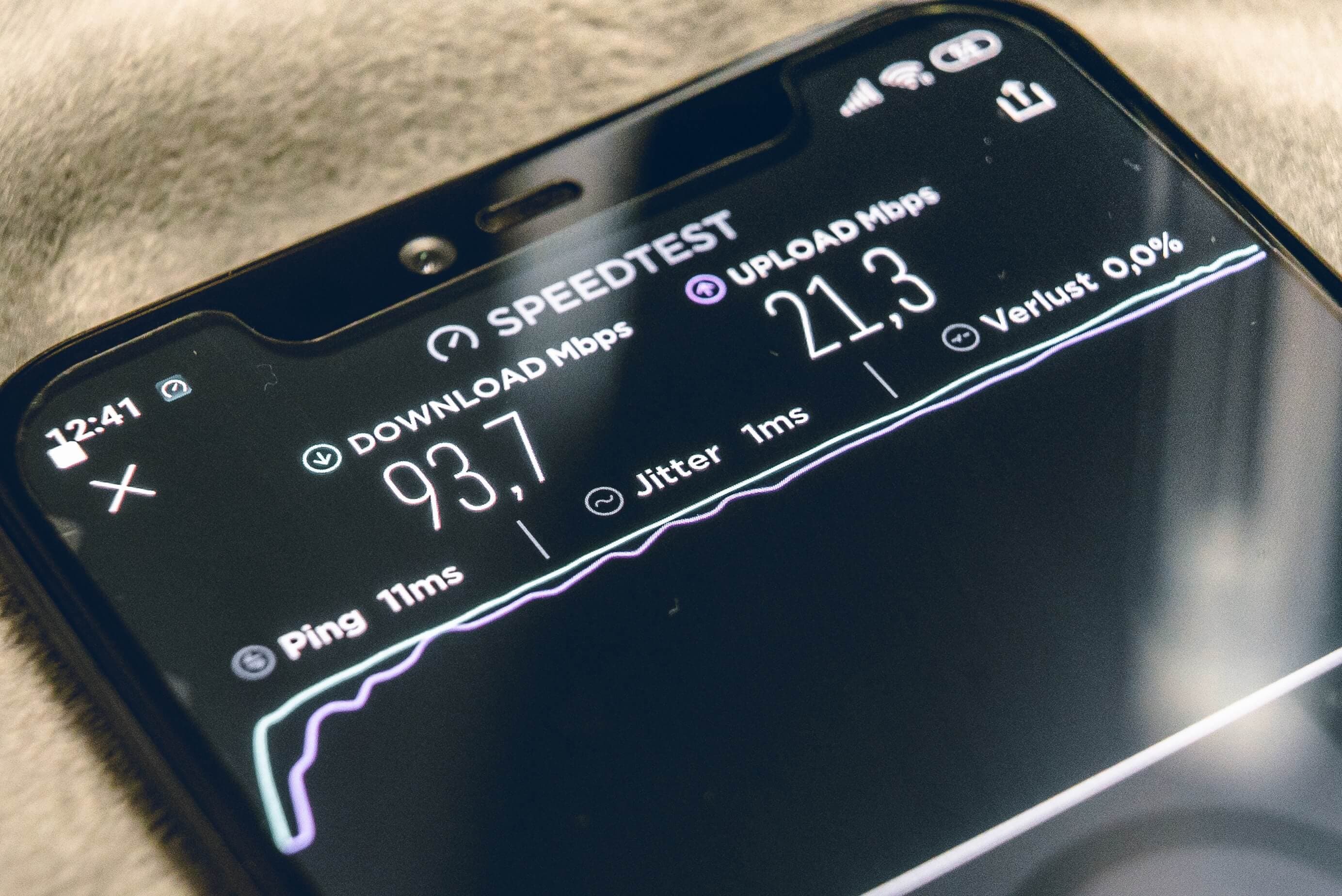 upload speed for streaming