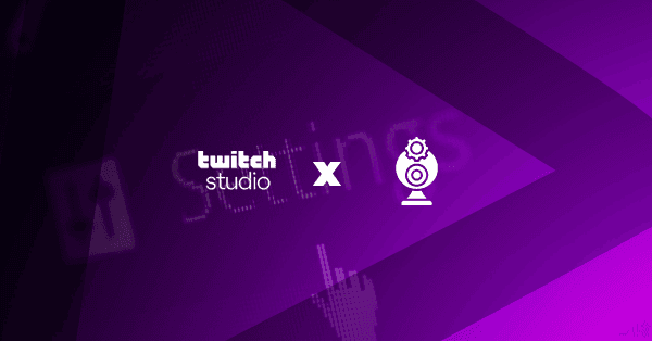 how to use webcam on Twitch Studio