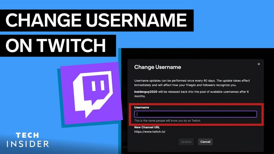 How to Change Your Username on Twitch?